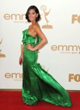 arrives at the 63rd Primetime Emmy Awards on September 18, 2011 in Los Angeles, United States.