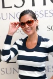 with sunglasses at the SOLSTICE and Safilo USA booth during HBO Luxury Lounge in honor of the 63rd Primetime Emmy Awards held at The Four Seasons Hotel on September 17, 2011 in Beverly Hills, California.