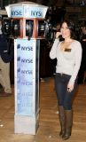 Olivia Munn ringing the closing bell at the New York Stock Exchange (18)