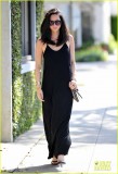 Olivia Munn sports a black maxi dress while stopping of to see a friend in Beverly HillsFeaturing: Olivia MunnWhere: Los Angeles, California, United StatesWhen: 22 Apr 2014Credit: WENN.com
