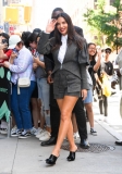 NEW YORK, NY - JUNE 26:  Actress Olivia Munn is seen outside Build Studio on June 26, 2019 in New York City.  (Photo by Raymond Hall/GC Images)