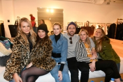ASPEN, CO - FEBRUARY 04: Kelly Sawyer Patricof, Olivia Munn, Sara Foster, Simon Tikhman, Erin Foster and Jennifer Meyer attend the Frame and Bumble winter vacation Aspen store event on February 4, 2019 in Aspen, Colorado.  (Photo by Riccardo S. Savi/Getty Images for Frame Denim)