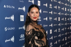 BEVERLY HILLS, CALIFORNIA - MARCH 28: Olivia Munn attends the 30th Annual GLAAD Media Awards Los Angeles at The Beverly Hilton Hotel on March 28, 2019 in Beverly Hills, California. (Photo by Kevin Mazur/Getty Images for GLAAD)