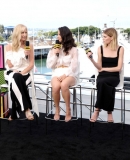 SAN DIEGO, CALIFORNIA - JULY 19: Joely RIchardson, Olivia Munn and Emma Greenwell speak onstage at the #IMDboat at San Diego Comic-Con 2019: Day Two at the IMDb Yacht on July 19, 2019 in San Diego, California. (Photo by Tommaso Boddi/Getty Images for IMDb)