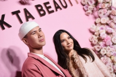 LOS ANGELES, CA - APRIL 04:  Patrick Ta (L) and Olivia Munn attend Patrick Ta Beauty Launch on April 4, 2019 in Los Angeles, California.  (Photo by Vivien Killilea/Getty Images for Patrick Ta Beauty)