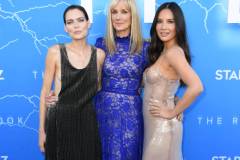LOS ANGELES, CALIFORNIA - JUNE 17:  Emma Greenwell, Joely Richardson and Olivia Munn attend LA Premiere Of Starz's "The Rook" at The Getty Museum on June 17, 2019 in Los Angeles, California. (Photo by Jon Kopaloff/Getty Images,)