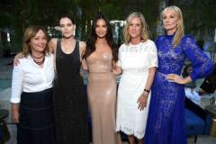 LOS ANGELES, CALIFORNIA - JUNE 17: (L-R) Co-Showrunner/Executive Producer Lisa Zwerling, Emma Greenwell, Olivia Munn, Co-Showrunner/Executive Producer Karyn Usher, and Joely Richardson are seen at STARZ Los Angeles "The Rook" Red Carpet and Premiere at The Getty Center on June 17, 2019 in Los Angeles, California. (Photo by Michael Kovac/Getty Images for Starz Entertainment LLC)