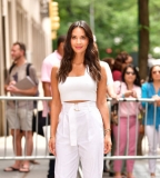 NEW YORK, NY - JUNE 24:  Olivia Munn leaves ABC's "The View" on June 24, 2019 in New York City.  (Photo by James Devaney/GC Images)