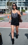 Olivia Munn Leaving Her Miami Beach Hotel Looking HOT! (NO GERMA