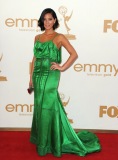 arrives at the 63rd Primetime Emmy Awards on September 18, 2011 in Los Angeles, United States.