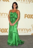 poses in press room during the 63rd Primetime Emmy Awards at the Nokia Theatre L.A. Live on September 18, 2011 in Los Angeles, United States.