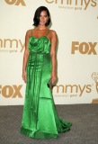 poses in press room during the 63rd Primetime Emmy Awards at the Nokia Theatre L.A. Live on September 18, 2011 in Los Angeles, United States.