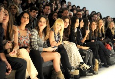 attends the Charlotte Ronson Fall 2011 Fashion show  presented by Diet Pepsi during Mercedes-Benz fashion week at The Stage at Lincoln Center on February 12, 2011 in New York City.