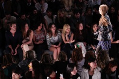 > the Charlotte Ronson Fall 2011 Fashion show during Mercedes-Benz fashion week at The Stage at Lincoln Center on February 12, 2011 in New York City.