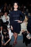 > the Jill Stuart Fall 2011 fashion show during Mercedes-Benz Fashion Week at The Stage at Lincoln Center on February 12, 2011 in New York City.