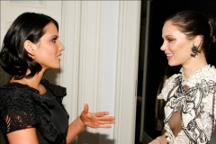 Olivia Munn, Georgina Chapman==Marchesa at The Apthorp==The Apthorp, NYC==April 11, 2011==©Patrick McMullan==photo - Sylvain Gaboury/PatrickMcMullan.com====