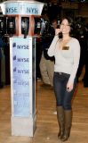 Olivia Munn ringing the closing bell at the New York Stock Exchange (17)