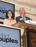Olivia Munn ringing the closing bell at the New York Stock Exchange (2)