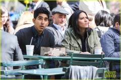 Olivia Munn and Dev Patel