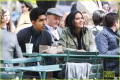 Olivia Munn and Dev Patel