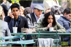 Olivia Munn and Dev Patel