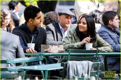 Olivia Munn and Dev Patel