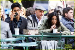 Olivia Munn and Dev Patel