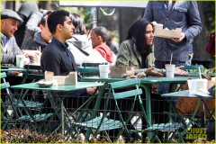 Olivia Munn and Dev Patel