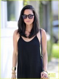 Olivia Munn sports a black maxi dress while stopping of to see a friend in Beverly HillsFeaturing: Olivia MunnWhere: Los Angeles, California, United StatesWhen: 22 Apr 2014Credit: WENN.com