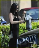 Olivia Munn sports a black maxi dress while stopping of to see a friend in Beverly HillsFeaturing: Olivia MunnWhere: Los Angeles, California, United StatesWhen: 22 Apr 2014Credit: WENN.com