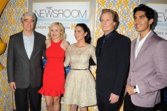 Sam Waterston, Alison Pill, Olivia Munn, Jeff Daniels and Dev Pa