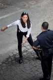 Olivia Munn Ride Along 2 set Atlanta 072814_08