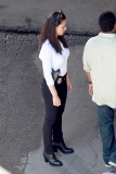 Olivia Munn Ride Along 2 set Atlanta 072814_29