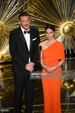 onstage during the 88th Annual Academy Awards at the Dolby Theatre on February 28, 2016 in Hollywood, California.