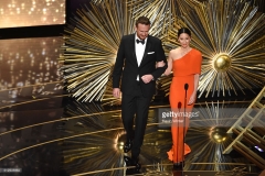 onstage during the 88th Annual Academy Awards at the Dolby Theatre on February 28, 2016 in Hollywood, California.