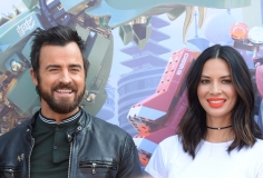 Justin Theroux and Olivia Munn