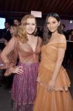CULVER CITY, CA - NOVEMBER 10:  Honoree Amy Adams (L) and Olivia Munn pose at the 2018 Baby2Baby Gala Presented by Paul Mitchell at 3LABS on November 10, 2018 in Culver City, California.  (Photo by Stefanie Keenan/Getty Images for Baby2Baby)
