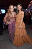 CULVER CITY, CA - NOVEMBER 10:  Honoree Amy Adams (L) and Olivia Munn pose at the 2018 Baby2Baby Gala Presented by Paul Mitchell at 3LABS on November 10, 2018 in Culver City, California.  (Photo by Stefanie Keenan/Getty Images for Baby2Baby)