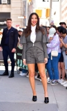 NEW YORK, NY - JUNE 26:  Olivia Munn is seen outside the Build Studio on June 26, 2019 in New York City.  (Photo by James Devaney/GC Images)