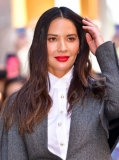 NEW YORK, NY - JUNE 26:  Olivia Munn is seen outside the Build Studio on June 26, 2019 in New York City.  (Photo by James Devaney/GC Images)