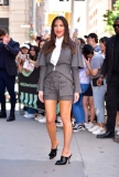 NEW YORK, NY - JUNE 26:  Olivia Munn is seen outside the Build Studio on June 26, 2019 in New York City.  (Photo by James Devaney/GC Images)