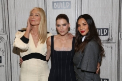 NEW YORK, NEW YORK - JUNE 26: (L-R) Joely Richardson, Emma Greenwell and Olivia Munn attend Build Series to discuss the series 'The Rook' at Build Studio on June 26, 2019 in New York City. (Photo by Manny Carabel/Getty Images)