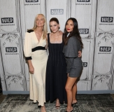 NEW YORK, NEW YORK - JUNE 26: (L-R) Joely Richardson, Emma Greenwell and Olivia Munn attend Build Series to discuss the series 'The Rook' at Build Studio on June 26, 2019 in New York City. (Photo by Manny Carabel/Getty Images)