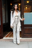 NEW YORK, NEW YORK - APRIL 17: Olivia Munn is seen in Tribeca on April 17, 2019 in New York City. (Photo by Gotham/GC Images)