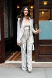 NEW YORK, NEW YORK - APRIL 17: Olivia Munn is seen in Tribeca on April 17, 2019 in New York City. (Photo by Gotham/GC Images)