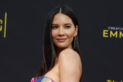 LOS ANGELES, CALIFORNIA - SEPTEMBER 15: Olivia Munn attends the 2019 Creative Arts Emmy Awards on September 15, 2019 in Los Angeles, California. (Photo by Paul Archuleta/FilmMagic)