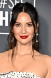 SANTA MONICA, CA - JANUARY 13:  Olivia Munn attends the 24th Annual Critics' Choice Awards at Barker Hangar on January 13, 2019 in Santa Monica, California.  (Photo by John Shearer/Getty Images)