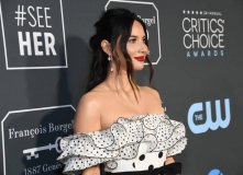 SANTA MONICA, CA - JANUARY 13:  Olivia Munn attends the 24th annual Critics' Choice Awards at Barker Hangar on January 13, 2019 in Santa Monica, California.  (Photo by Kevin Mazur/Getty Images for The Critics' Choice Awards)