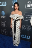 SANTA MONICA, CA - JANUARY 13:  Olivia Munn attends the 24th annual Critics' Choice Awards at Barker Hangar on January 13, 2019 in Santa Monica, California.  (Photo by Michael Kovac/WireImage)