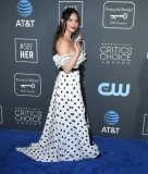 SANTA MONICA, CA - JANUARY 13:  Olivia Munn arrives at the The 24th Annual Critics' Choice Awards  attends The 24th Annual Critics' Choice Awards at Barker Hangar on January 13, 2019 in Santa Monica, California.  (Photo by Steve Granitz/WireImage)